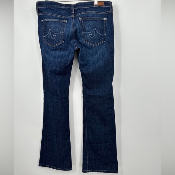 AG Adriano Goldschmied Size 30R x 33 the Angel Boot Cut Blue Jeans - Picture 3 of 3